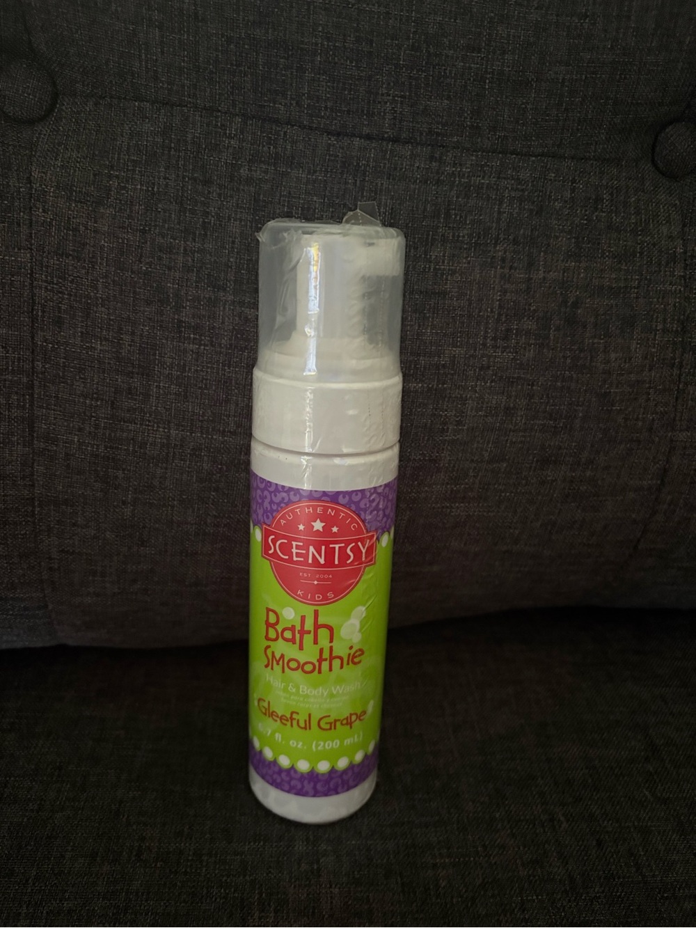 Scentsy Bath Smoothie Kids Gleeful Grape - Purple & Green